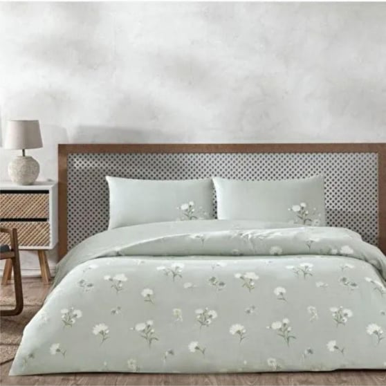 Taç Aveste Çift Kişilik %100 Pamuk Nevresim Takımı 200x220 cm Mavi