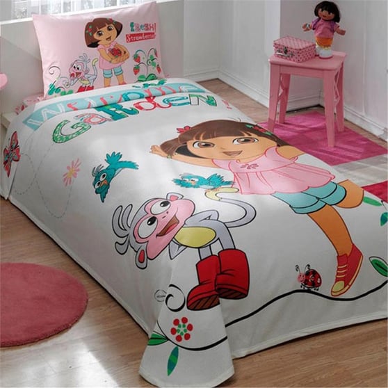 Taç Dora İn Garden Tek Kişilik Pike Takımı