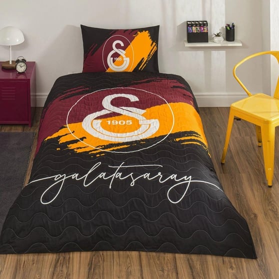 Tac Lisanslı Galatasaray Aslan Nevresim Takımı 160x220 cm
