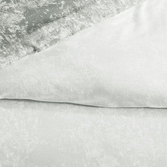 Taç Shimmer Çift Kişilik %100 Pamuk Nevresim Takımı 200x220 cm Gri (Çift Taraflı)