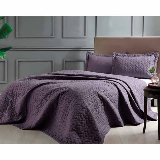 TAÇ YATAK ÖRTÜSÜ GLORY MÜRDÜM TK 4265 / 1500188415005