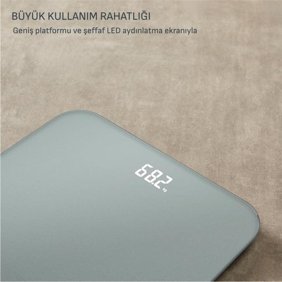 Tefal Classic PP1903V0 Dijital Cam Baskül 180 Kg Beyaz