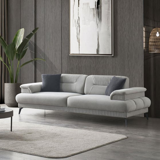 Karpet Kanepe A Serisi Fitilli 205x103x85 cm Modern Salon Koltuğu