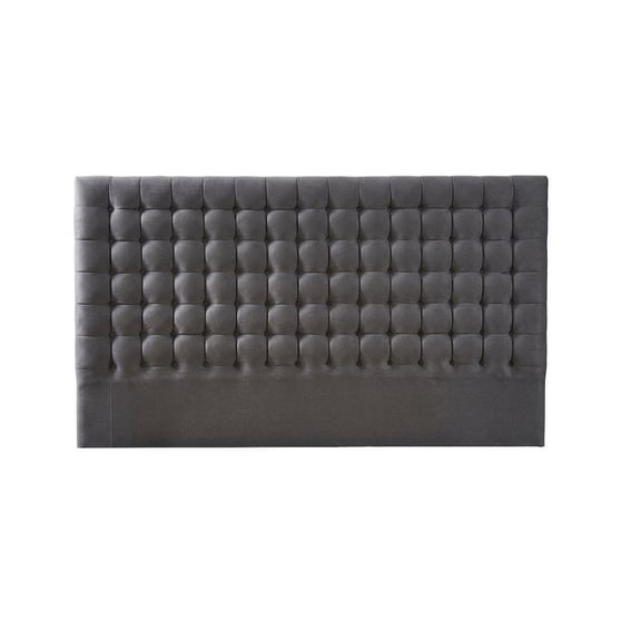 Wooly 160x200 Gri Yatak Başlığı Modern Şık Tasarım