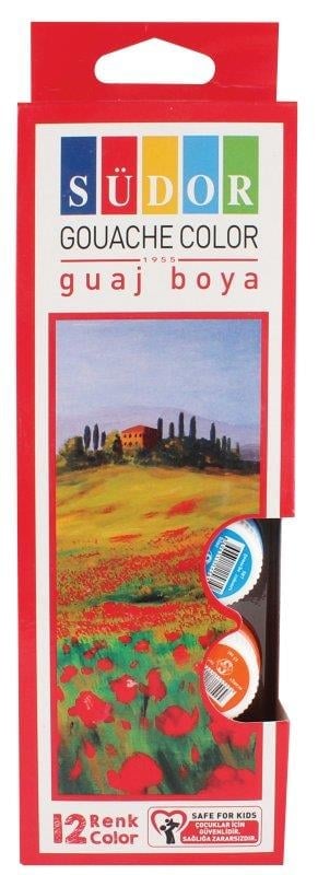 Südor Guaj Boya Set 20 ML 12 Renk