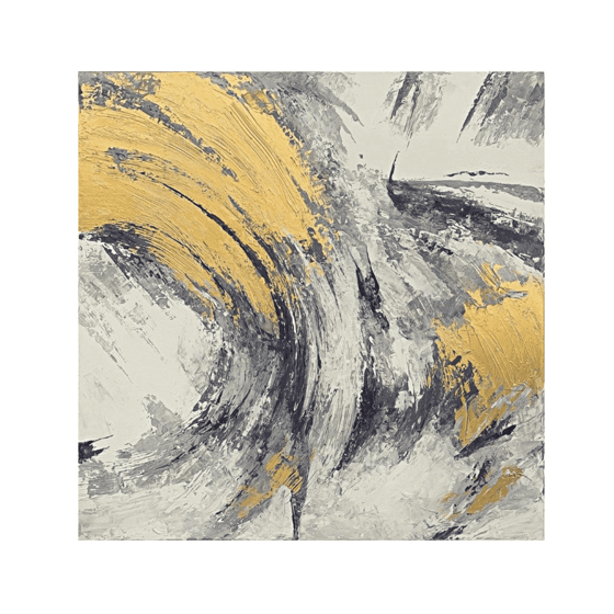 Abstract Swirl Yağlı Boya Dokulu TabloYağlı Boya Dokulu Soyut TablolarTablolife