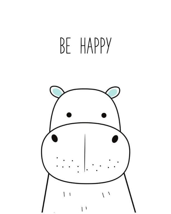 Be Happy Kanvas TabloKanvas TablolarTablolife