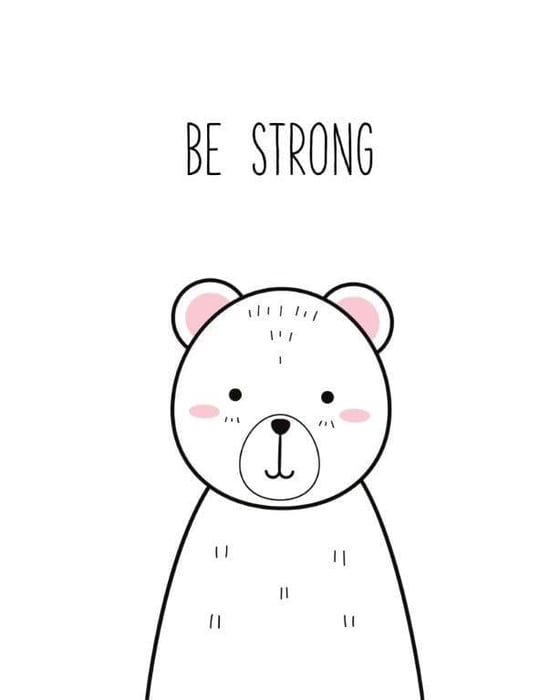 Be Strong Kanvas TabloKanvas TablolarTablolife