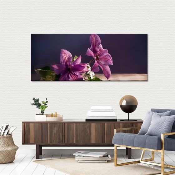 Campanula Çiçeği - Kanvas TabloÇiçekTablolife.com