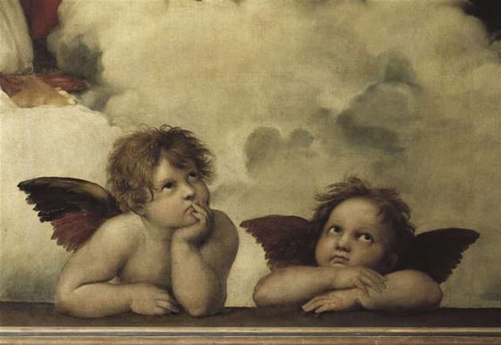 Cherubs - Kanvas Tablo