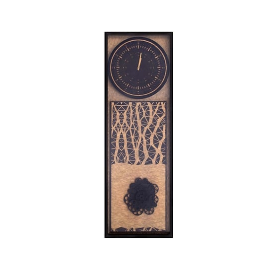 Duvar Saati Jungle Brown