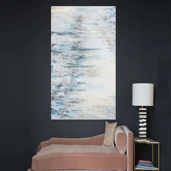 Gesso Yağlı Boya Dokulu TabloYağlı Boya Dokulu Soyut TablolarTablolife.com