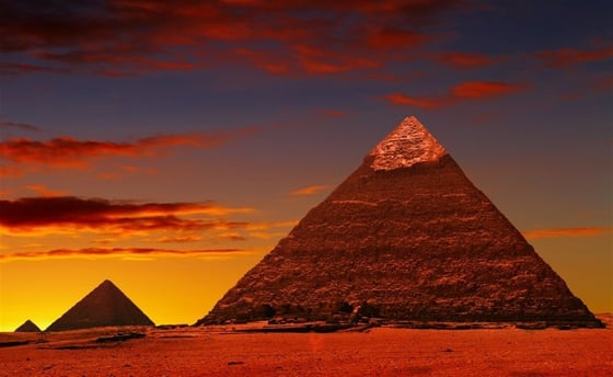 Giza Piramitleri - Kanvas Tablo