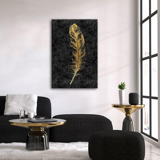 Gold Black Serisi 10 Kanvas TabloObjeTablolife.com