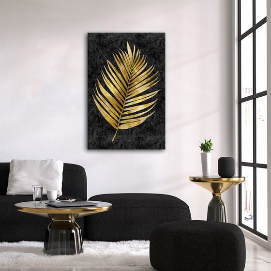 Gold Black Serisi 11 Kanvas TabloObjeTablolife.com