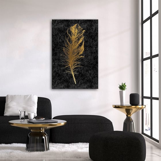 Gold Black Serisi 5 Kanvas TabloObjeTablolife.com