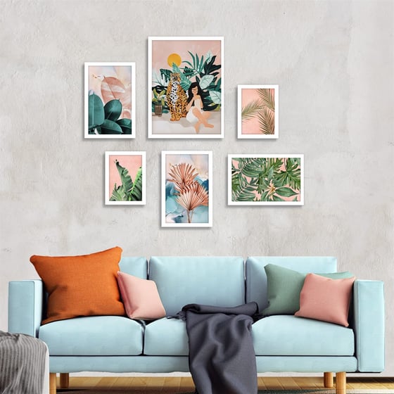 Hawai Çerçeveli Poster SetiPosterlerTablolife.com