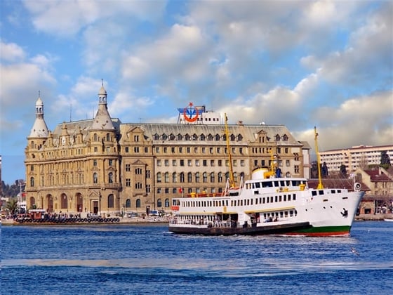 Haydarpaşa Tren Garı - Kanvas Tablo