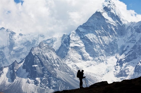 Himalaya Dağları - Kanvas Tablo