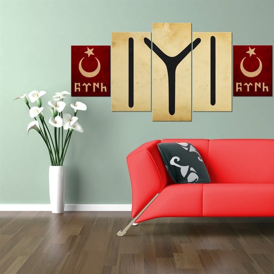 IYI Parçalı Kanvas Tablo