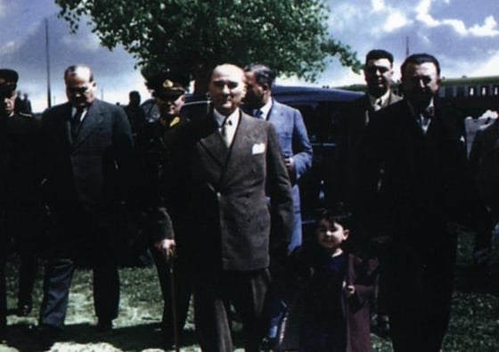 Mustafa Kemal Atatürk - Kanvas Tablo ATGE-093-FAtatürk TablolarıTablolife.com