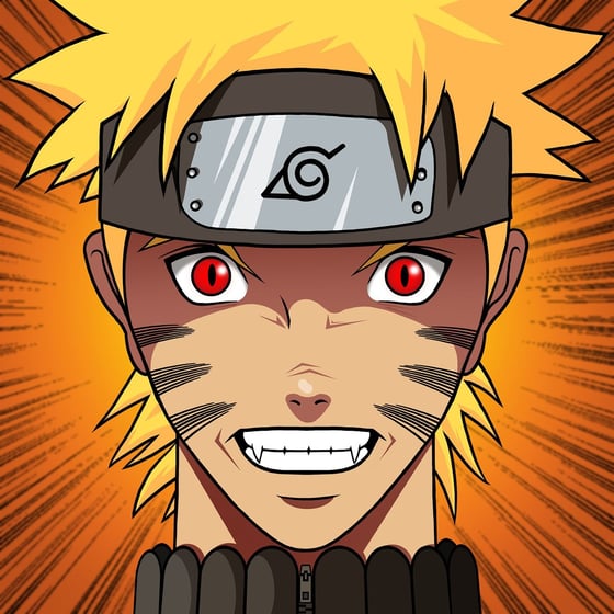 Naruto Red Eyes - Kanvas TabloKanvas TablolarTablolife.com
