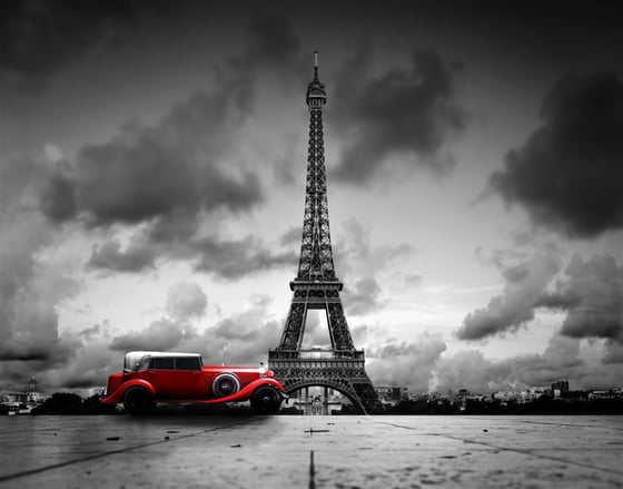 Paris Romance 5 Serisi Kanvas TabloŞehir TablolarıTablolife.com