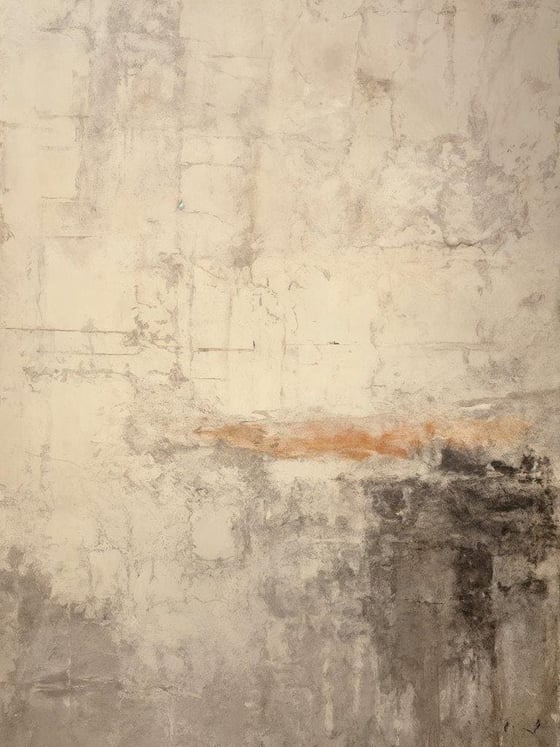 Pastel Nude Yağlı Boya Dokulu TabloYağlı Boya Dokulu Soyut TablolarTablolife