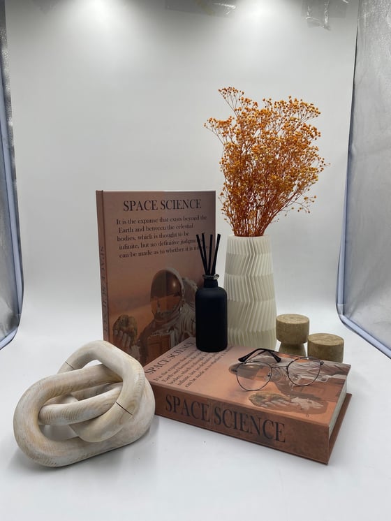 Space Scıence Dekoratif Kitap KutuDekoratif Kitap KutularTablolife