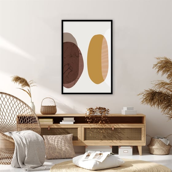 Tonsillar Çerçeveli PosterPosterlerTablolife.com