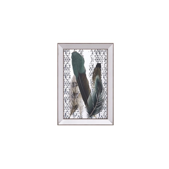 Tüyler - Ayna Çerçeveli Tablo