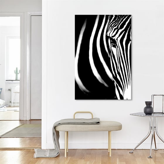 Zebra Serisi 2 - Büyük Boy Kanvas TabloBüyük Boy Kanvas TablolarTablolife.com