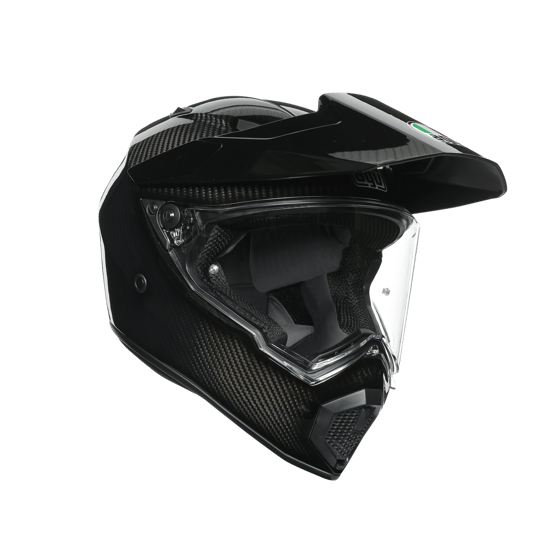 Agv AX9 Mono Glossy Carbon Kapalı Kask