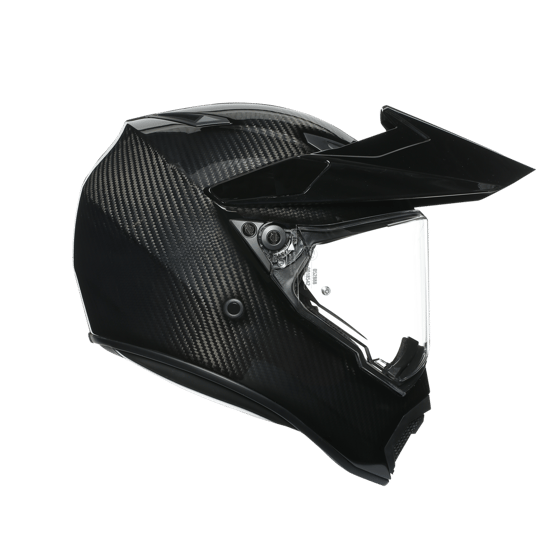 Agv AX9 Mono Glossy Carbon Kapalı Kask