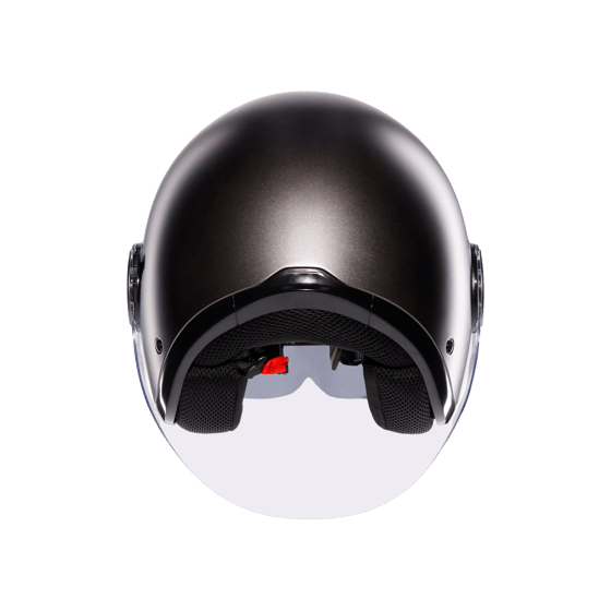 Agv Eteres Mono Matt Asfalto Grey Açık Kask