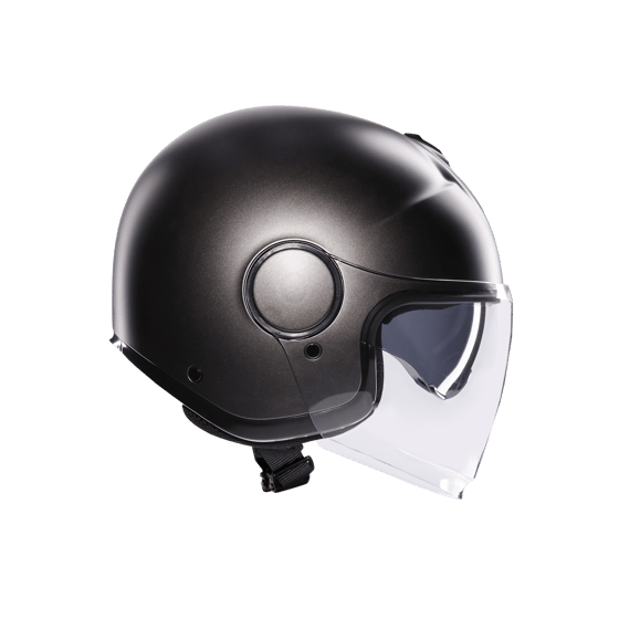 Agv Eteres Mono Matt Asfalto Grey Açık Kask