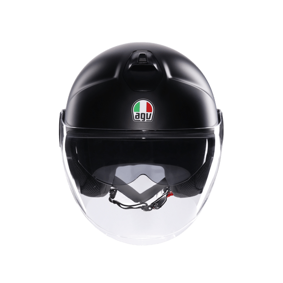 Agv Eteres Mono Matt Black Açık Kask