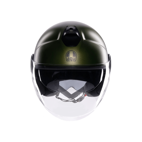 Agv Eteres Andora Matt Green Black Açık Kask