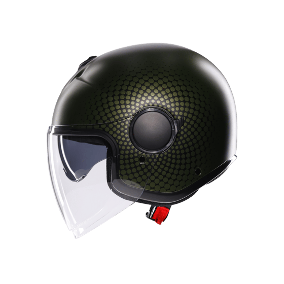 Agv Eteres Andora Matt Green Black Açık Kask