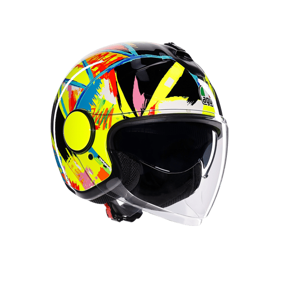 Agv Eteres  Rossi Winter Test 2019  Açık Kask
