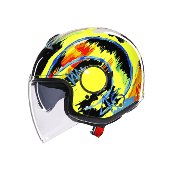 Agv Eteres  Rossi Winter Test 2019  Açık Kask