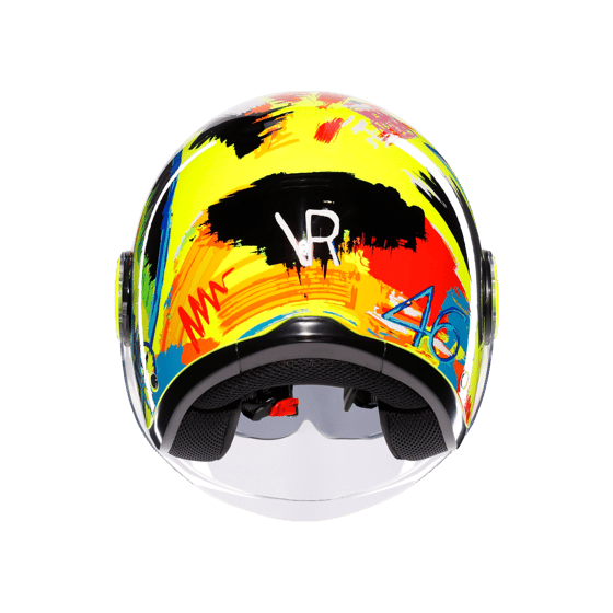 Agv Eteres  Rossi Winter Test 2019  Açık Kask