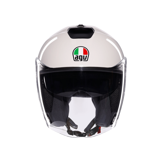 Agv İrides Mono Materia White Configuration Açık Kask