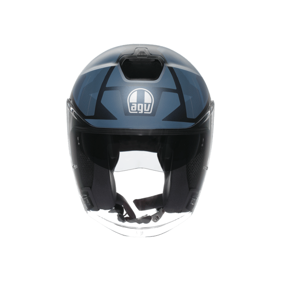 Agv İrides Trieste Matt Blue Grey Açık Kask