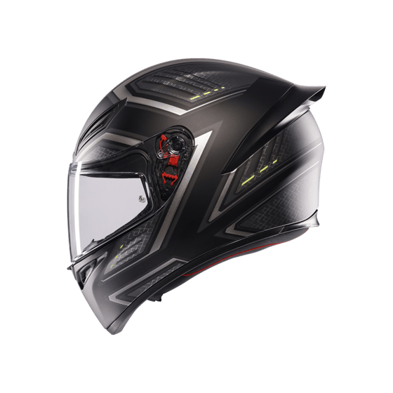 Agv K1 S Sling Matt Black Grey Kapalı Kask