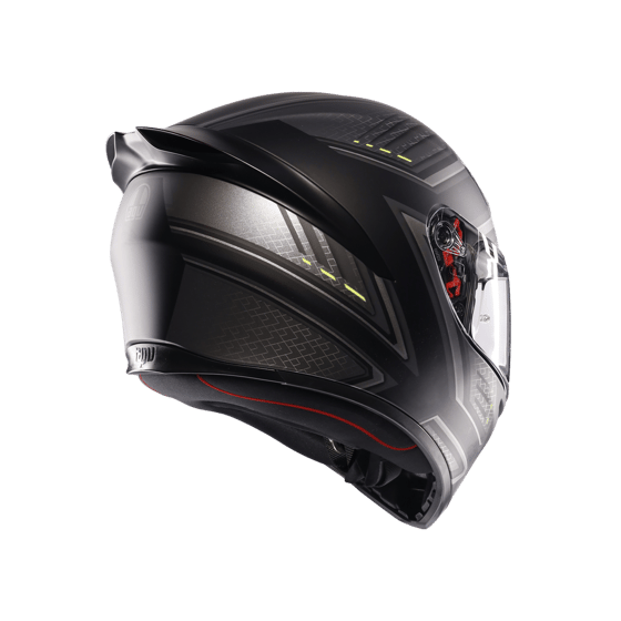 Agv K1 S Sling Matt Black Grey Kapalı Kask