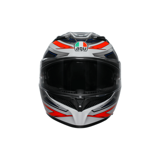 Agv K3 E2206 Space Matt White Red Fluo Kapalı Kask