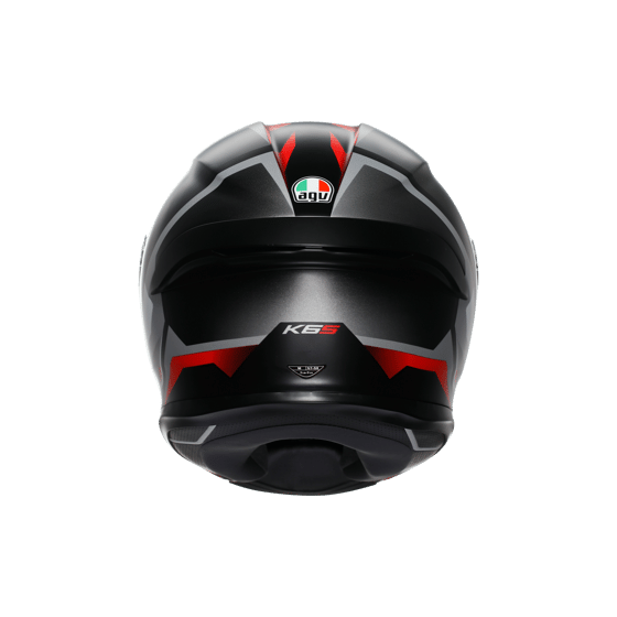 Agv K6 S Karve Matt Black White Red Configuration Kapalı Kask