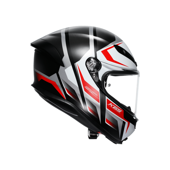 Agv K6 S Karve Matt Black White Red Configuration Kapalı Kask