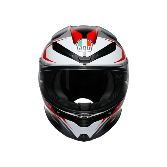 Agv K6 S Karve Matt Black White Red Configuration Kapalı Kask